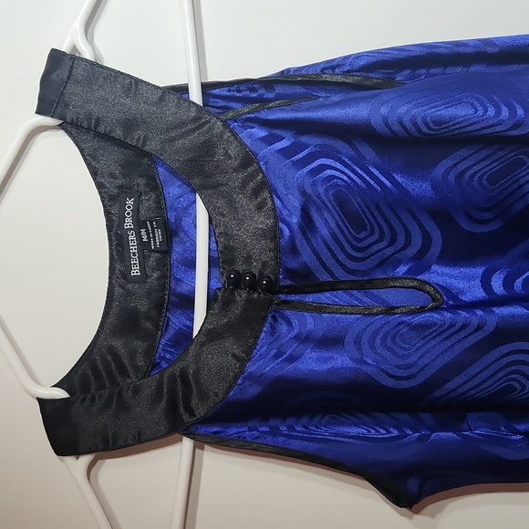 Blue metalic tank top - Picture 4 of 5